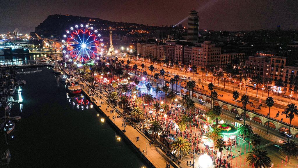 mercados navideños en Barcelona