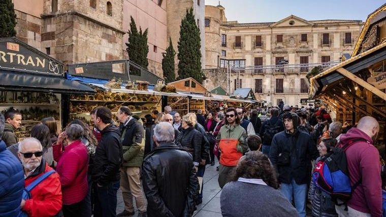 mercados navideños en Barcelona