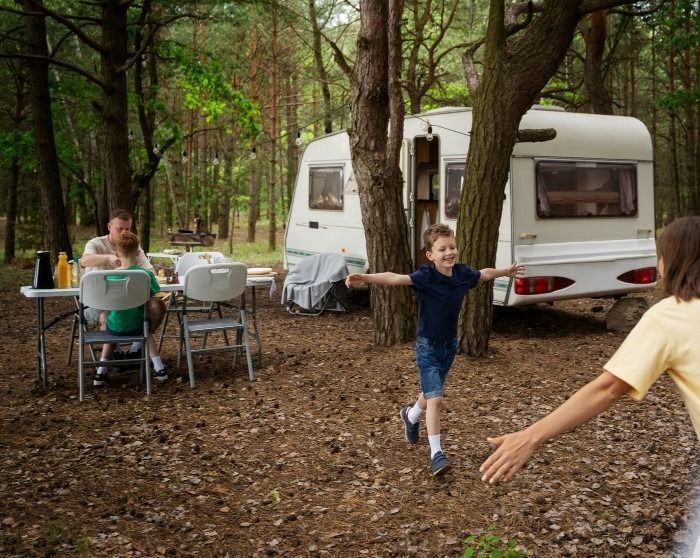 Viajar con niños en caravana