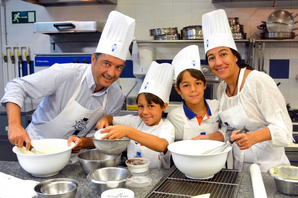 Cursos de cocina para niños en Madrid