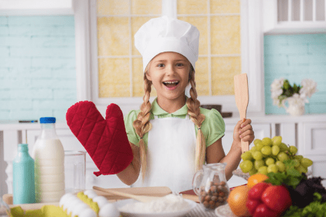 Cursos de cocina para niños en Madrid