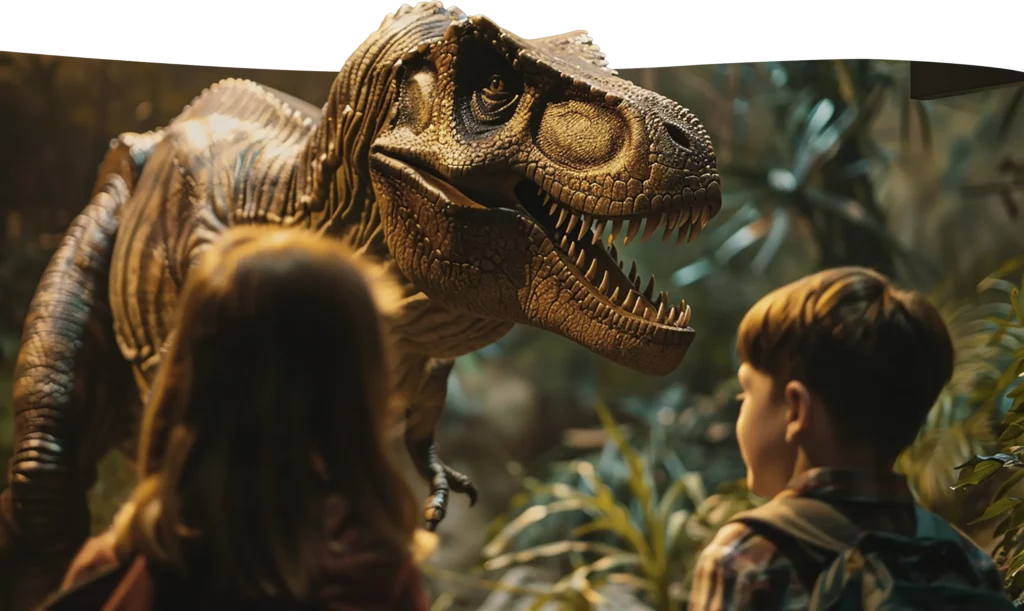 dinosaurios en LaFinca Grand Café