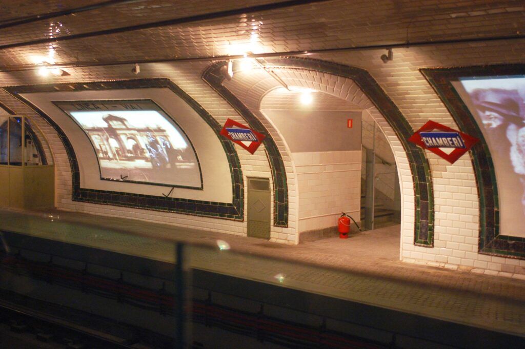 Estación de chamberí (andén 0)