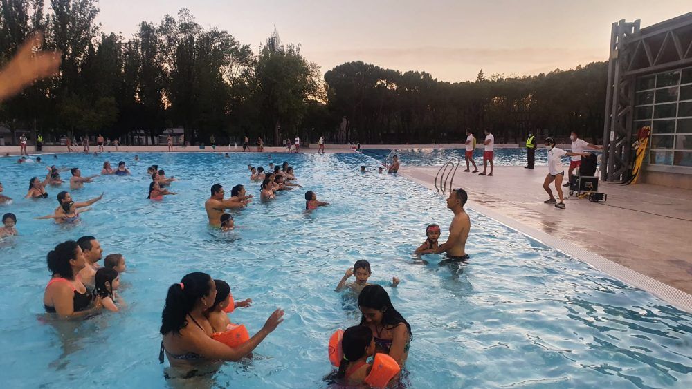 piscina municipal de Aluche