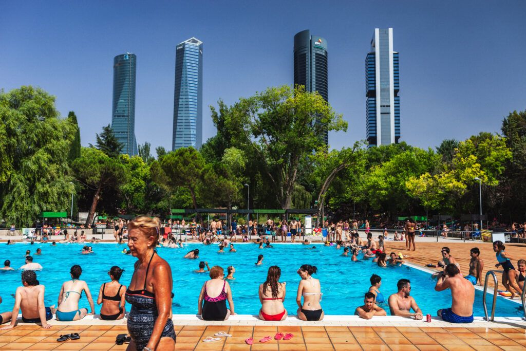 piscinas municipales de Madrid