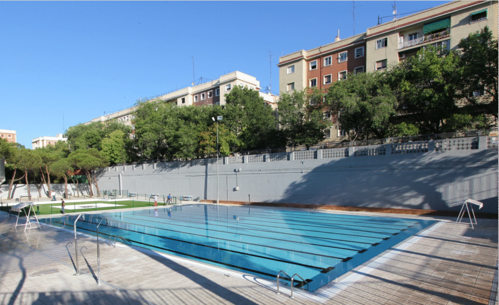 piscinas municipales de Madrid