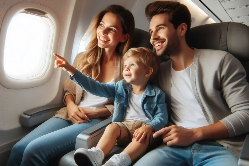 vuelos con niños