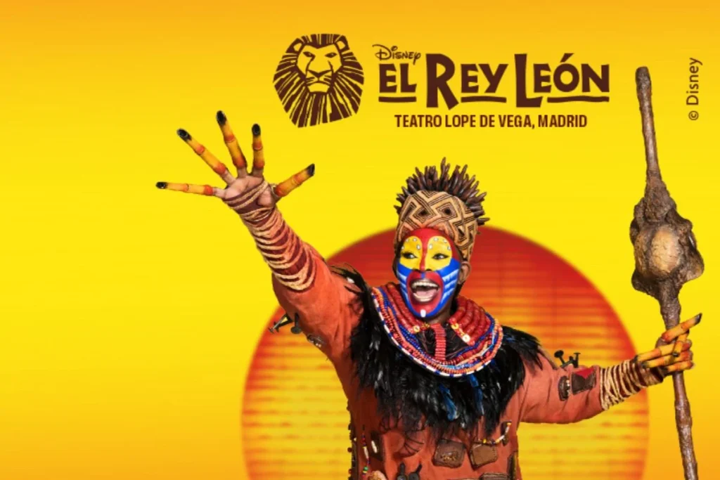El Rey León/musicales para niños en Madrid