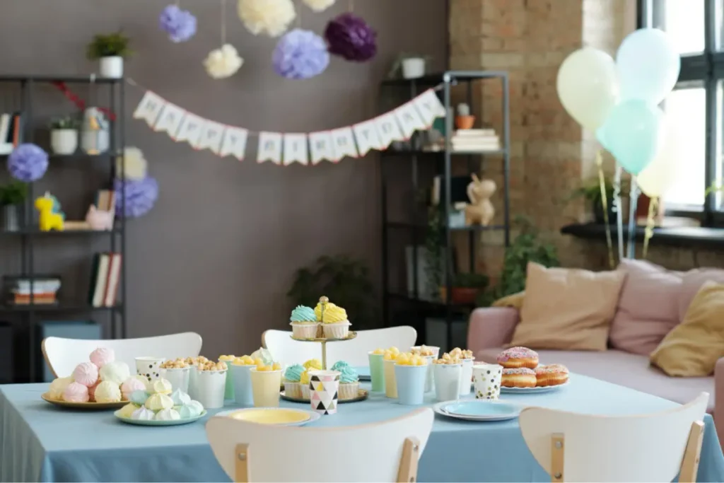 merienda casera cumpleaños