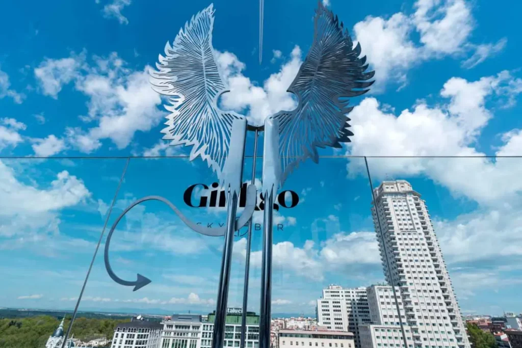 ginko skybar madrid