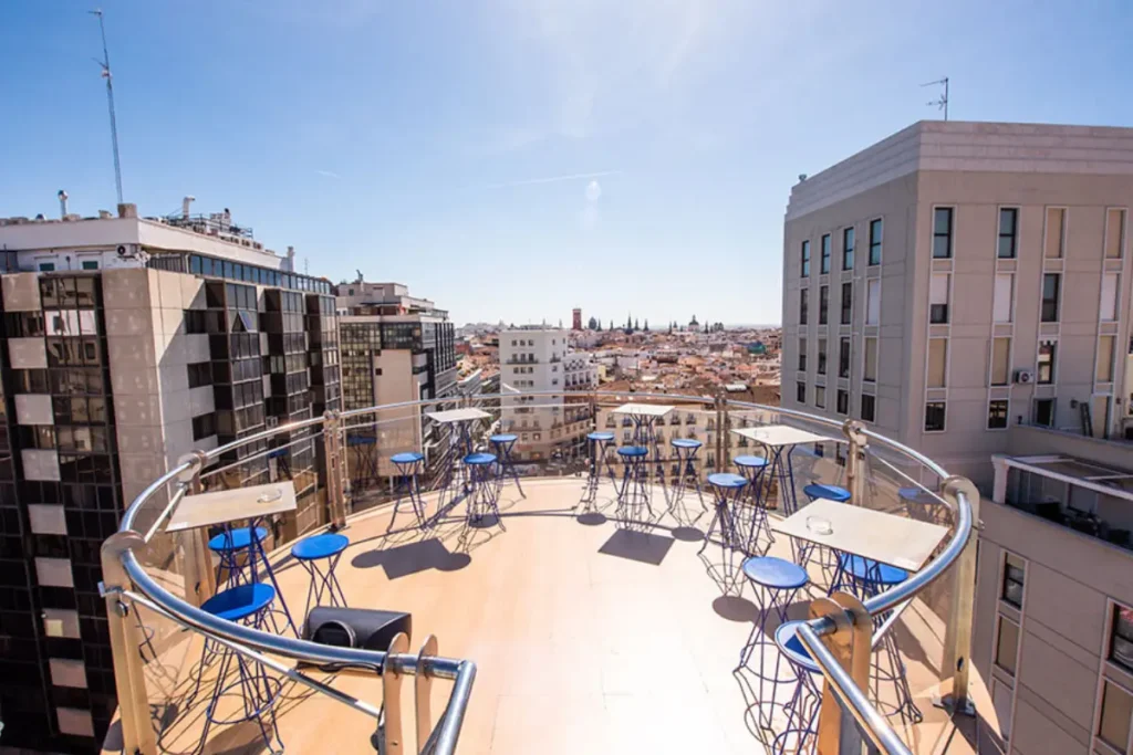 mirador zona superior inhala terraza