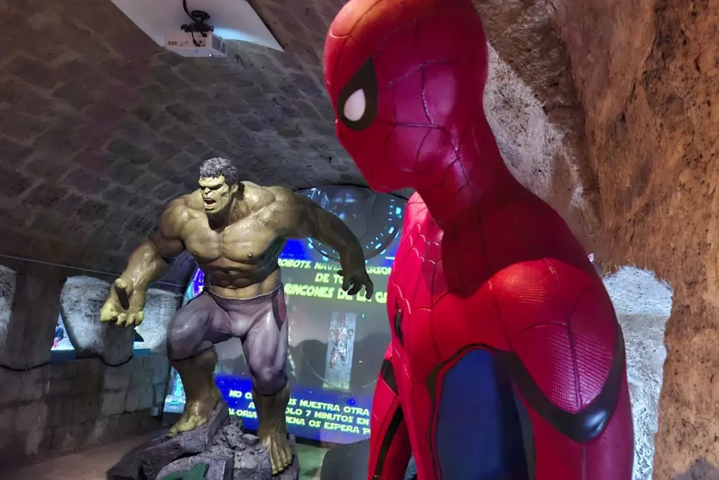spiderman hulk El Castillo Encantado Trigueros del Valle Valladolid