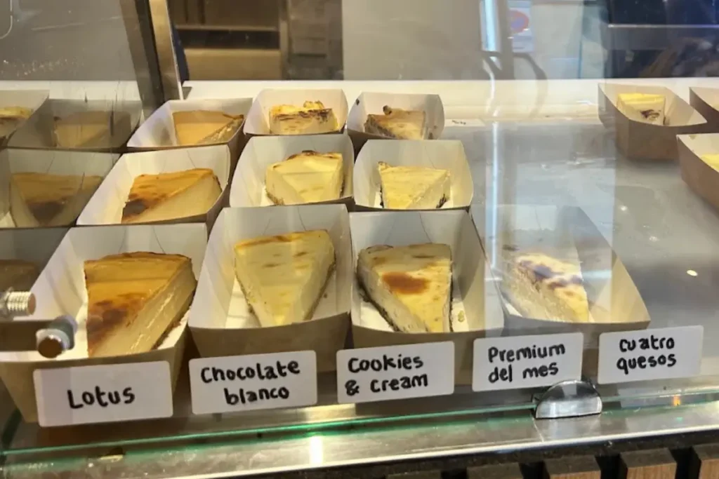 tartas de queso a menos de un euro