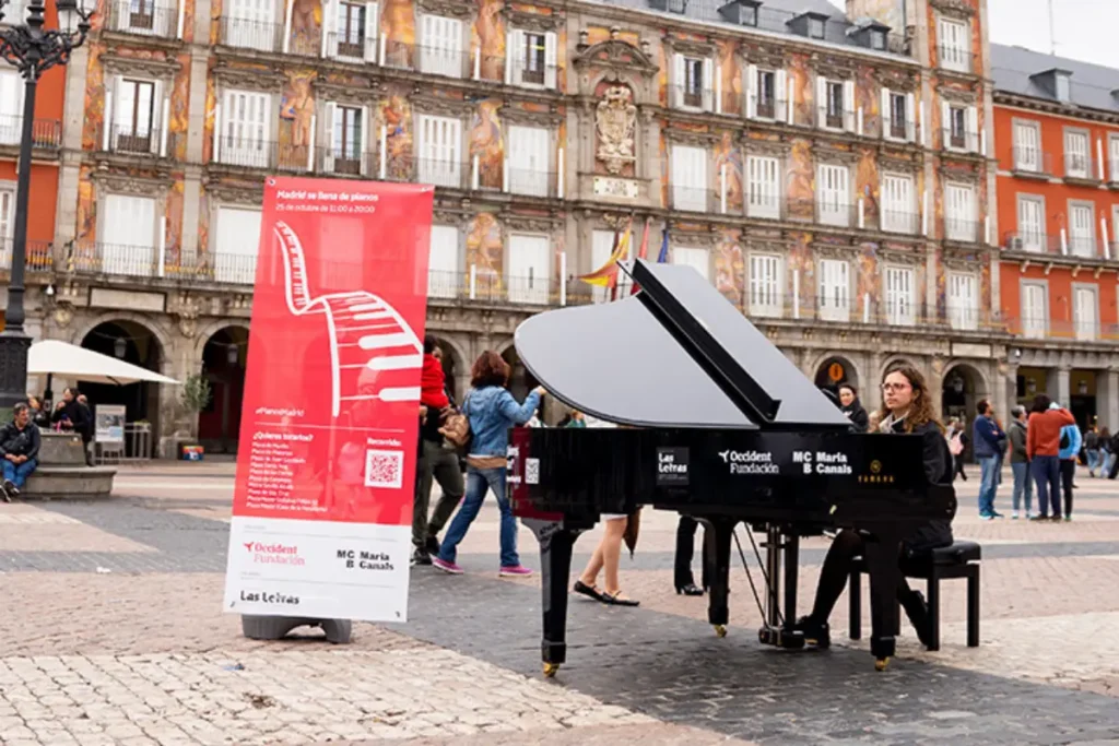 pianos plazas madrid