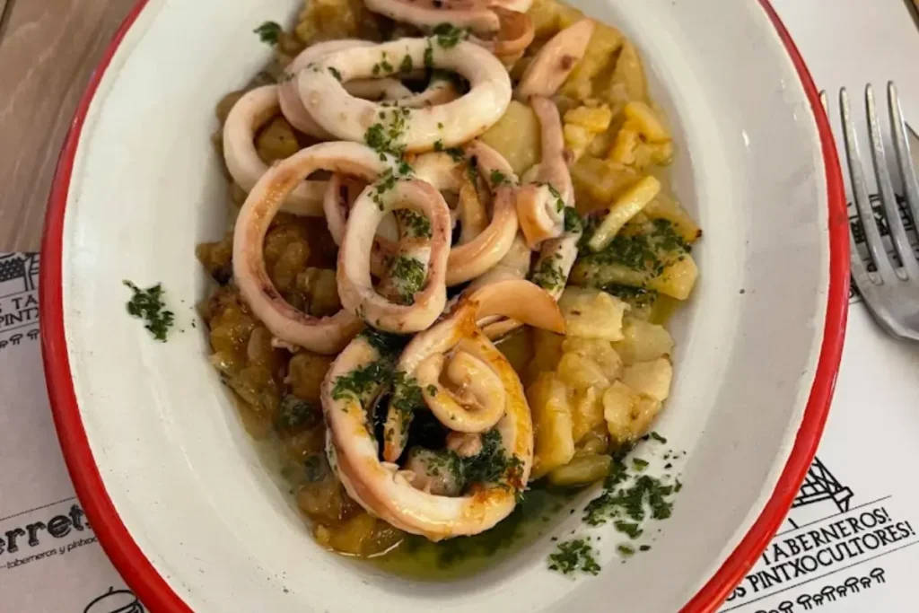 plato típico de PerretxiCo