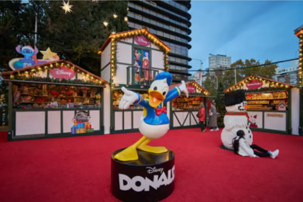 caseta Disney mercadillo navideño El Corte Inglés