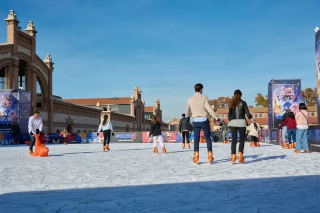 pista de hielo de Matadero