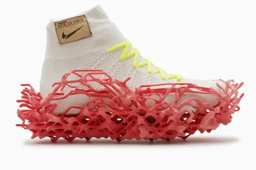 zapatilla de la exposición de Nike en Madrid