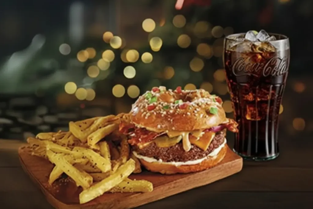 hamburguesa roscón de Fridays