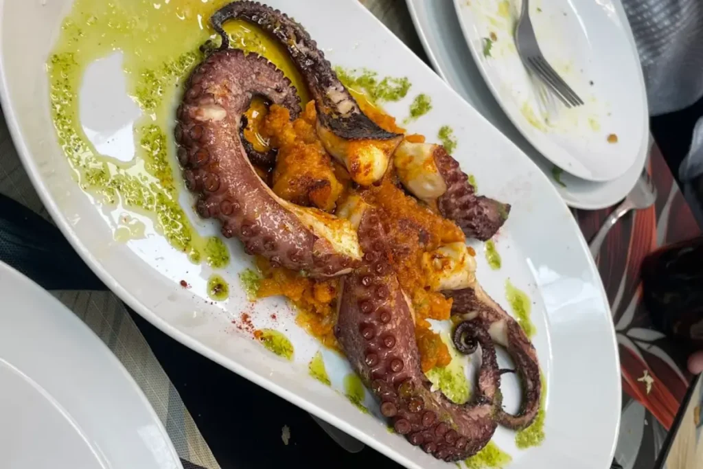 pulpo El Figón de Antxón Madrid