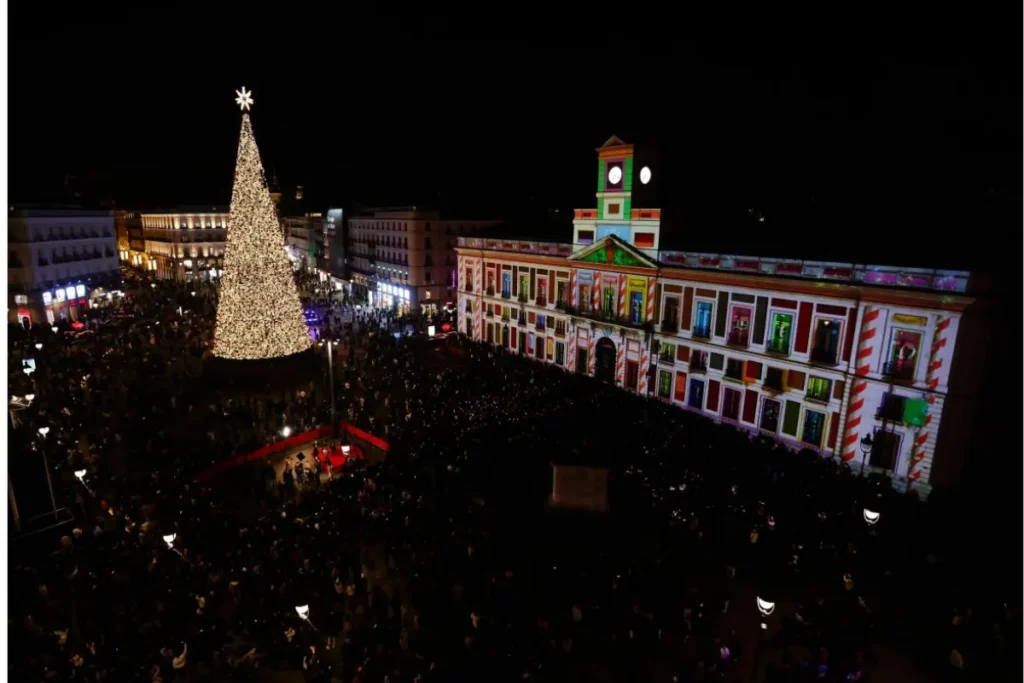 videomapping puerta del sol