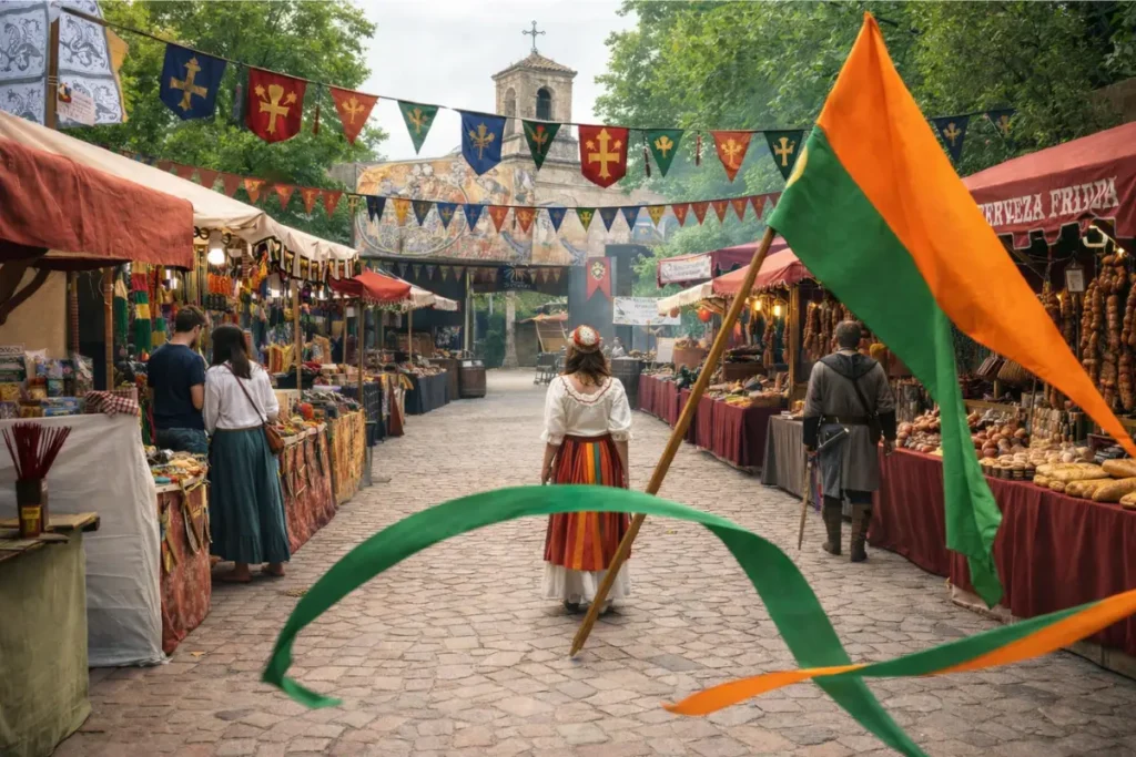 mercadillo medieval de Torrejón de la Calzada