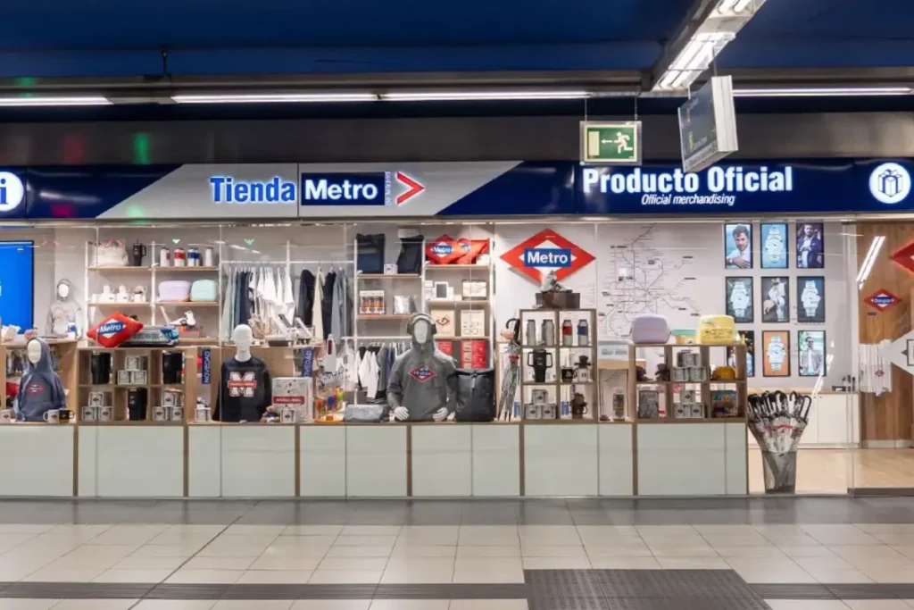 nueva tienda oficial de Metro de Madrid