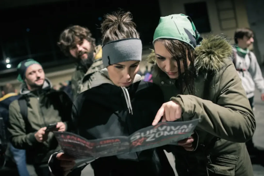 participantes de Survival Zombie en Madrid