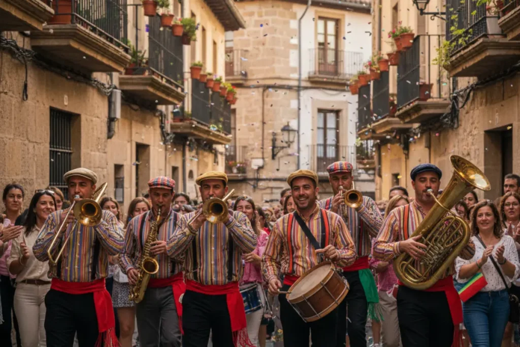 charanga primera calçotada popular en Vallecas