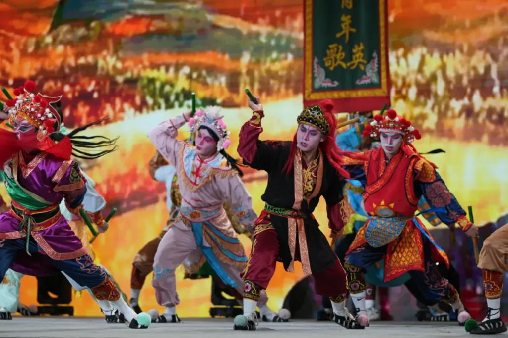 danzas Año Nuevo Chino en Usera