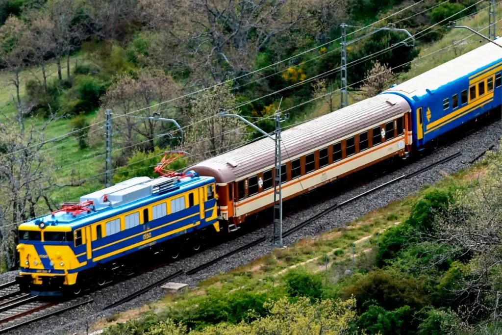tren histórico de la Sierra de Guadarrama