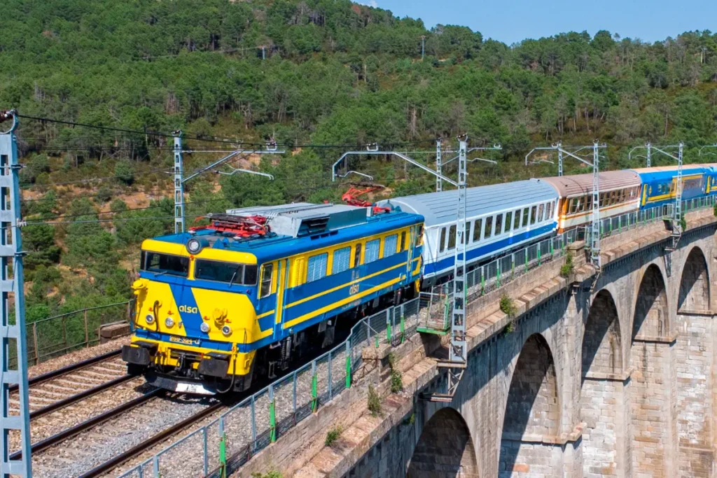 tren histórico de la Sierra de Guadarrama