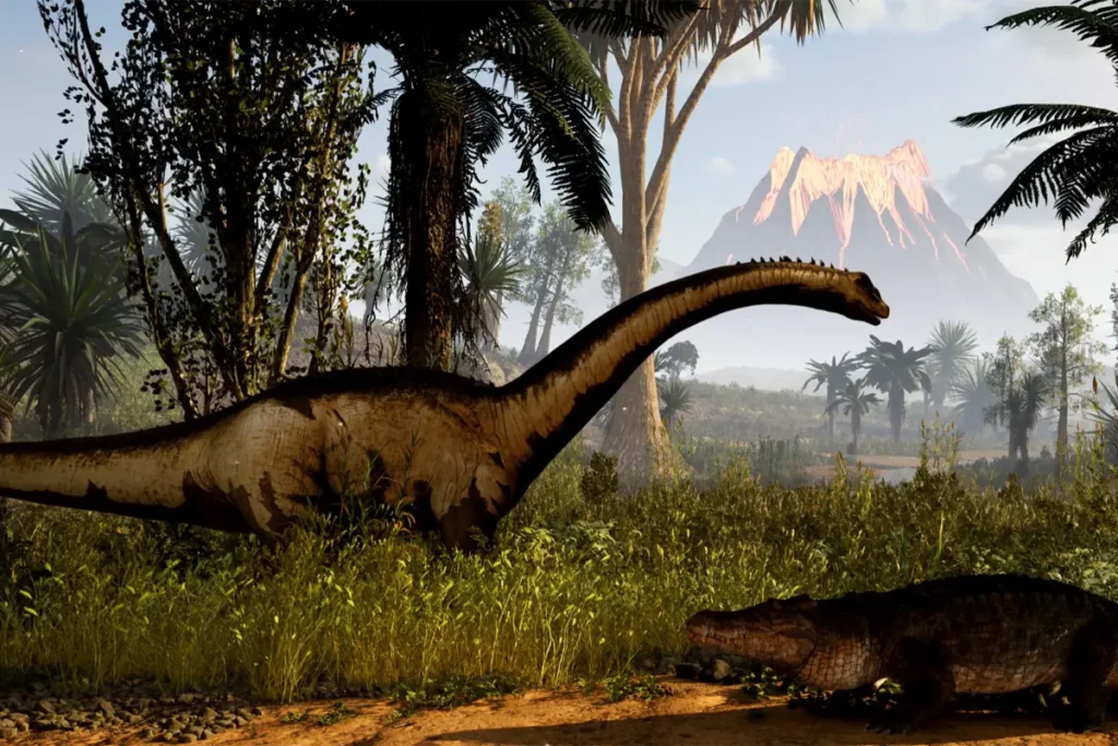 Exposición inmersiva de dinosaurios en Madrid
