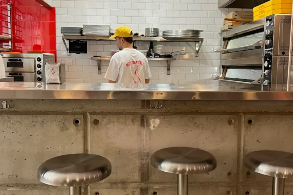 Not from italy pizzeria en Madrid