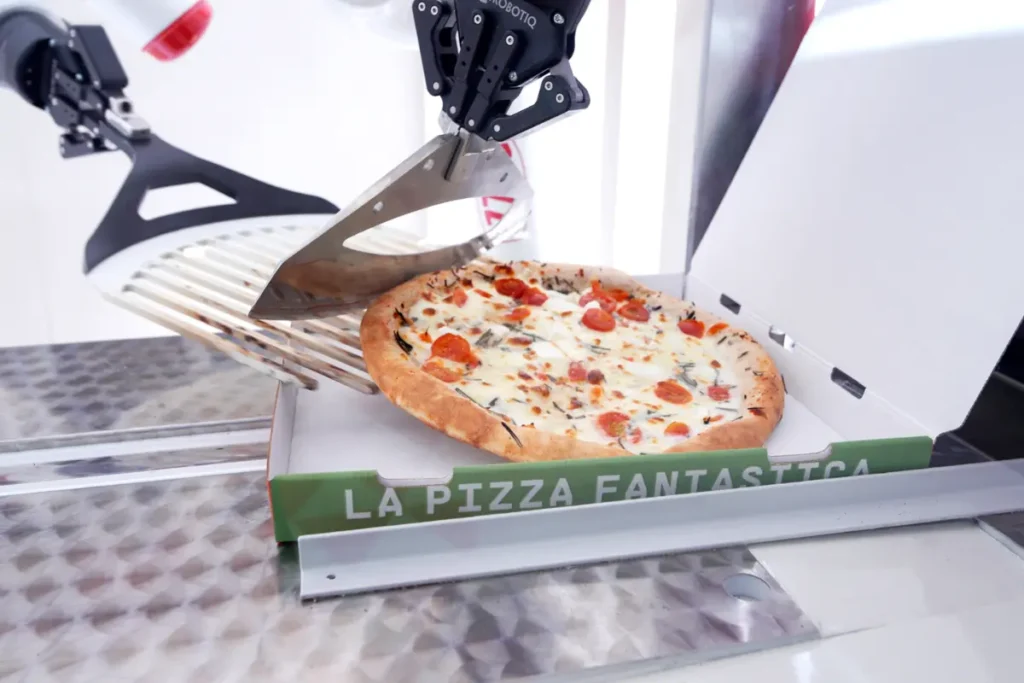 Pazzi pizzería robotizada Madrid