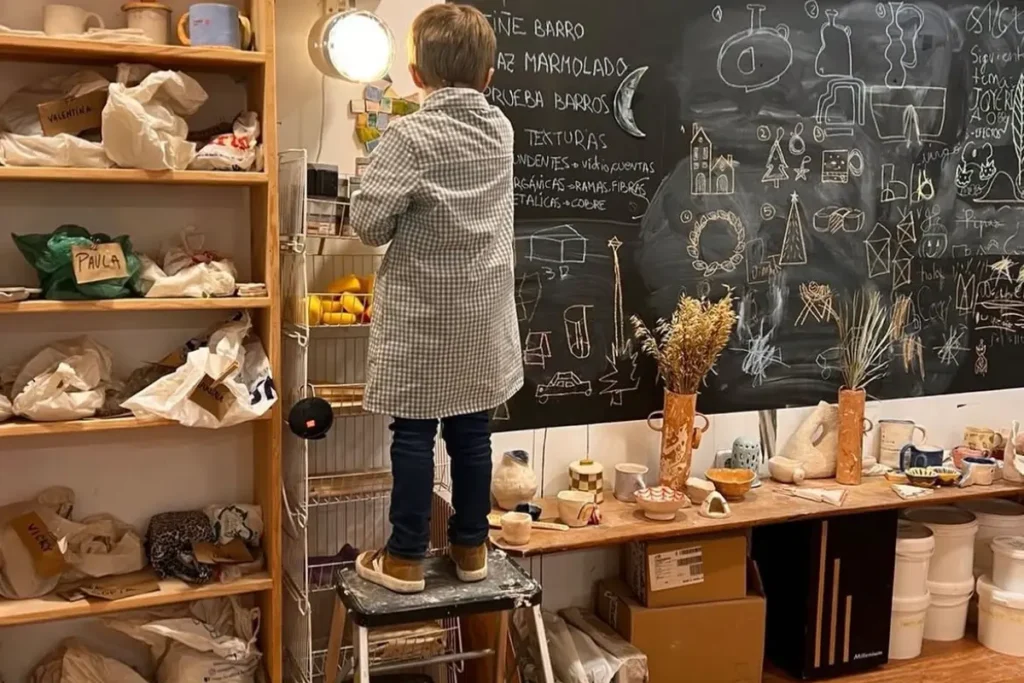 taller de cerámica en familia Madrid