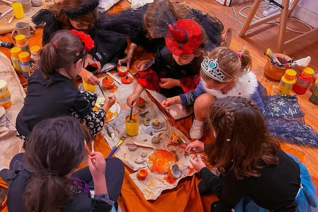 taller de cerámica en familia Madrid