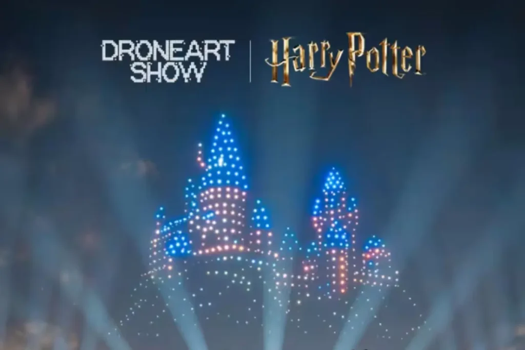 DroneArt Show Harry Potter Madrid
