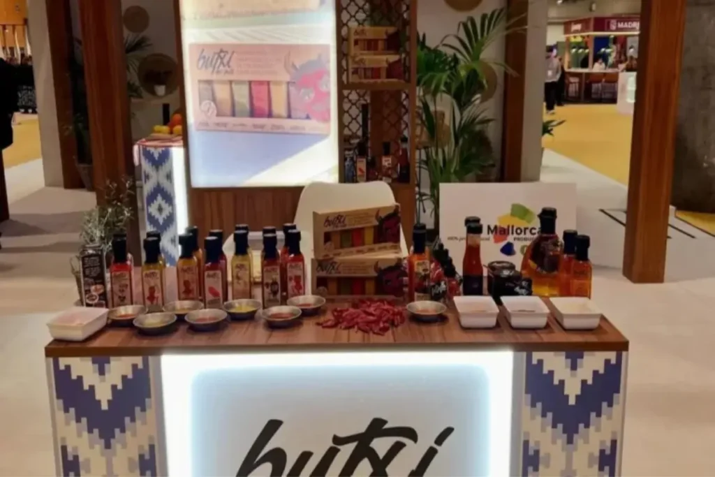 Mercado gourmet en el Museo del Ferrocarril