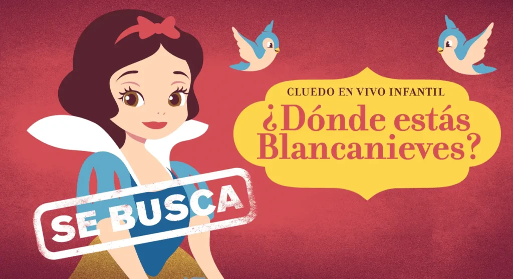 Cluedo en vivo infantil madrid