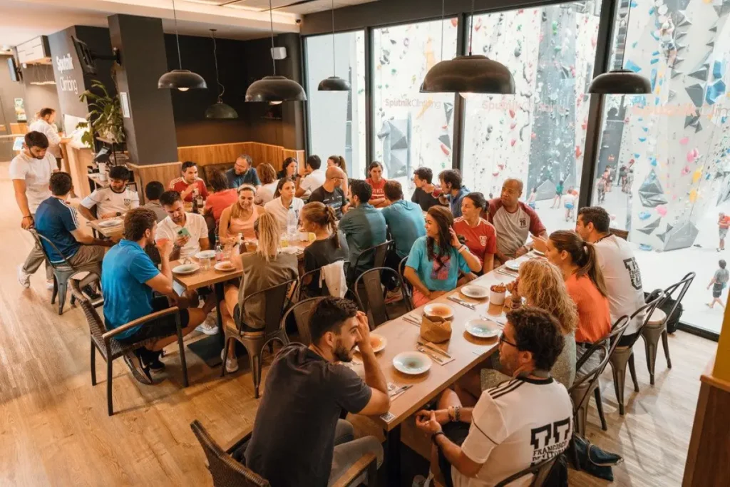restaurante con escalada en Madrid