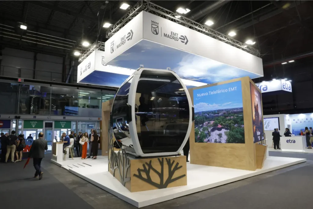 nuevas cabinas del Teleférico de Madrid