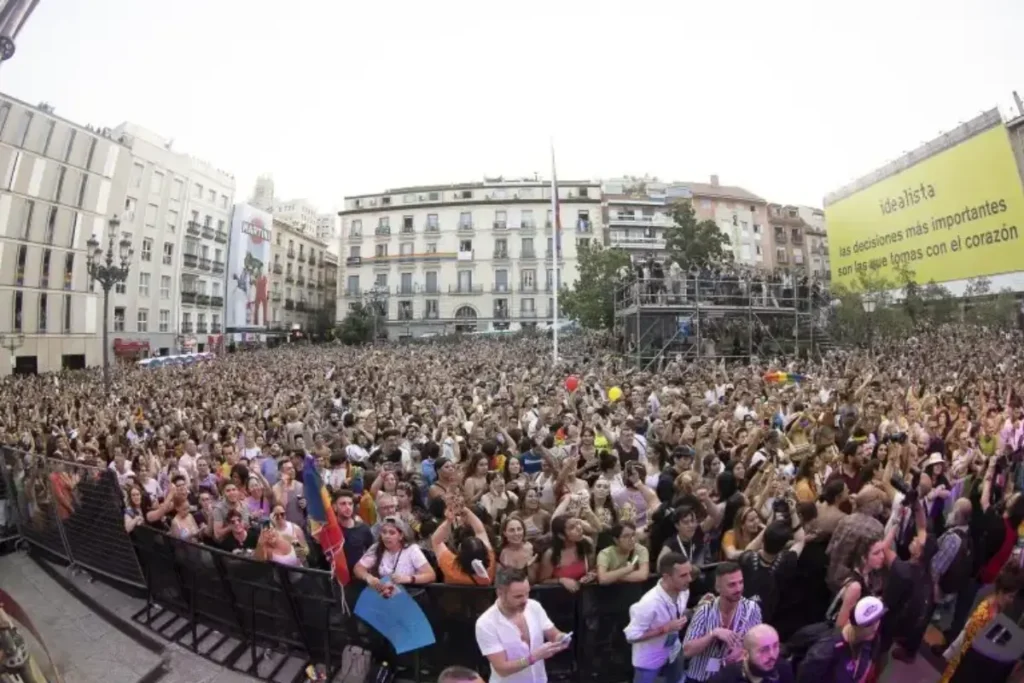 escenarios principales Orgullo Madrid 2026