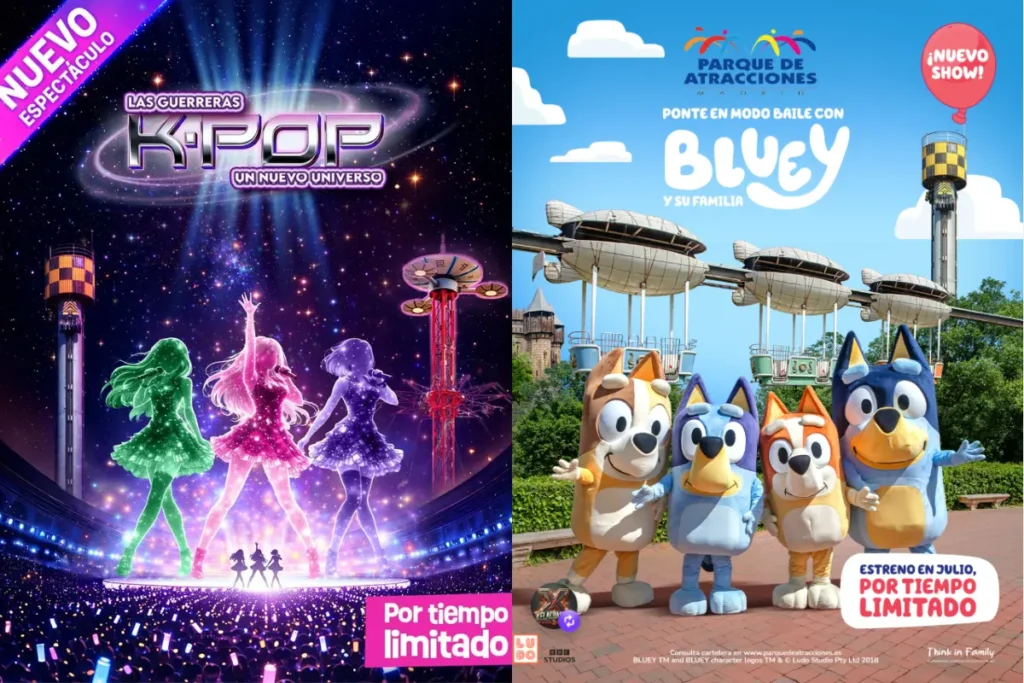 nuevos espectáculos Parque de Atracciones de Madrid