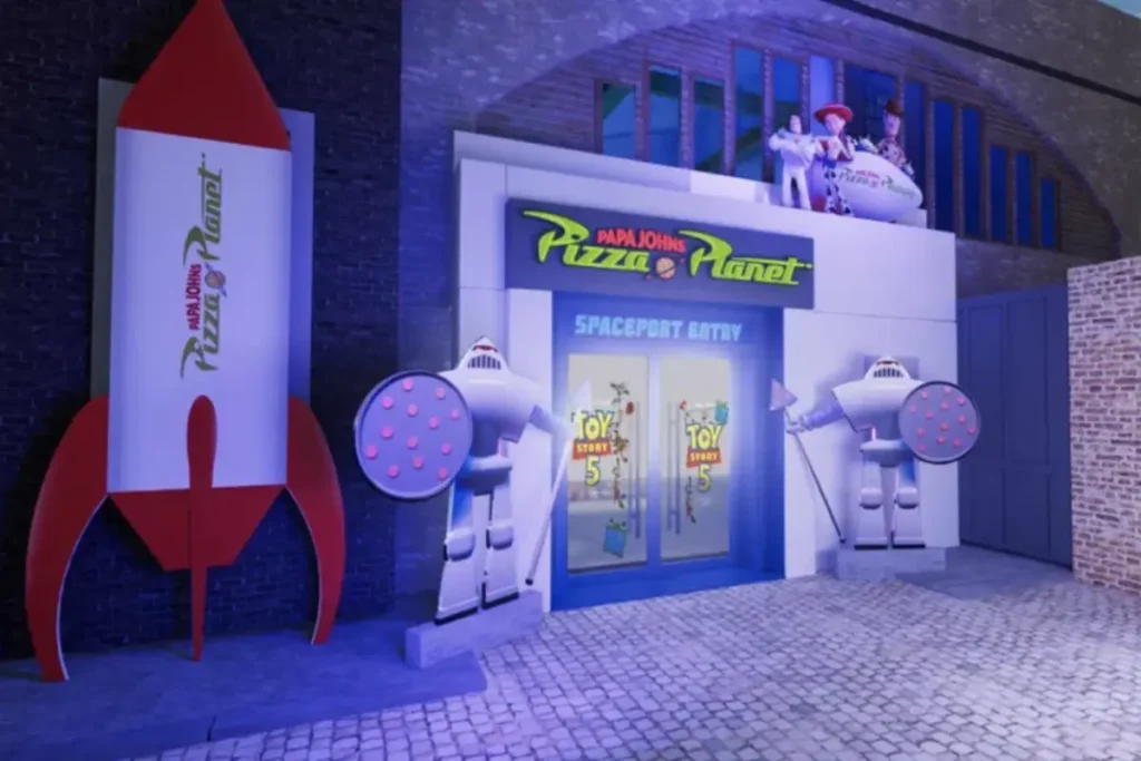 pizzería de Toy Story